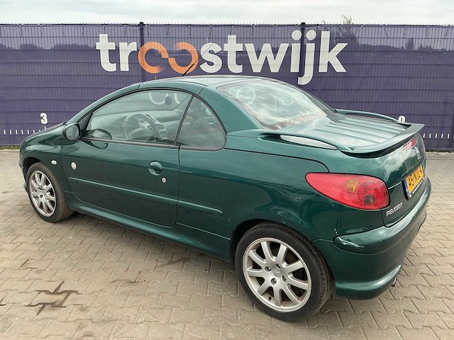 2004 - peugeot - 206 cc - 2.0-16v roland g. - personenauto - afbeelding 6 van  12
