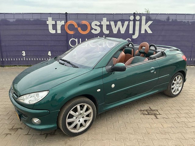 2004 - peugeot - 206 cc - 2.0-16v roland g. - personenauto - afbeelding 7 van  12