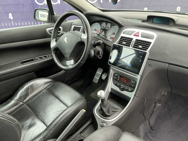 2004 - peugeot - 307 cc - 2.0-16v - personenauto - afbeelding 12 van  12
