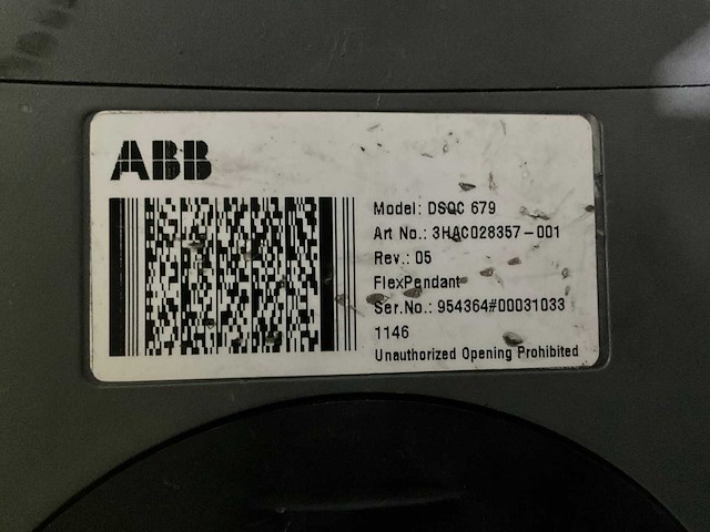 2004 abb irb 6640 m 2004 lasrobot - afbeelding 8 van  18