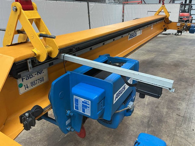 2004 abus 10.000 kg x 6,20 m bovenloopkraan - afbeelding 12 van  17