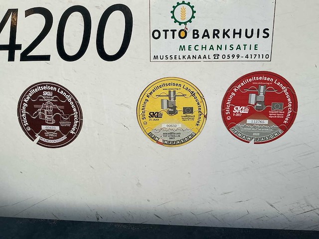 2004 agrifac gs4200 veldspuit - afbeelding 14 van  22