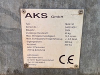 2004 aks mak 30 manbak met kraan - afbeelding 2 van  10