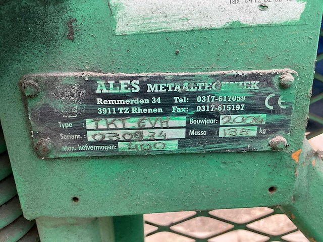 2004 ales tkt-6vh stenenklem - afbeelding 2 van  10