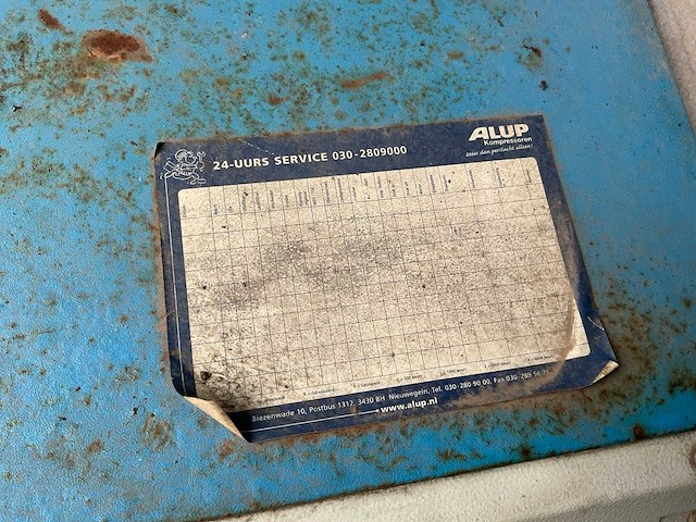 2004 alup allegro 20 plus schroefcompressor - afbeelding 4 van  7