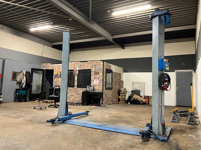 2004 autec-vlt alm-3024a hefbrug - afbeelding 1 van  9