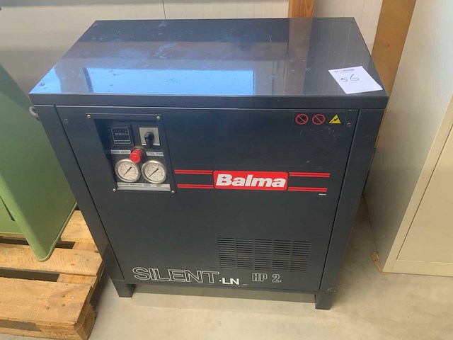 2004 balma solent ln hp2 zuigerluchtcompressor - afbeelding 2 van  5