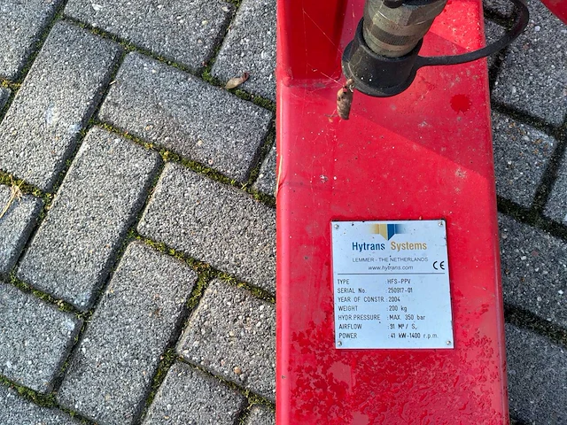 2004 blusventilator mobiele hogedruk-watermistventilator - afbeelding 16 van  16