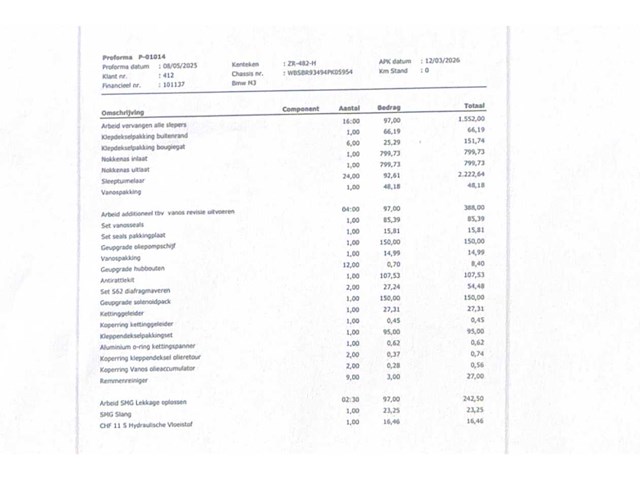 2004 bmw m3 cabriolet 343pk personenauto - afbeelding 17 van  24