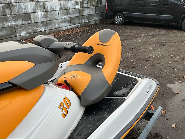 2004 brp bombardier sea.doo waterscooter met trailer - afbeelding 10 van  36
