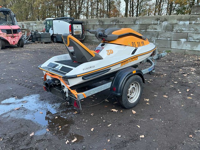 2004 brp bombardier sea.doo waterscooter met trailer - afbeelding 32 van  36