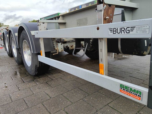 2004 burg bpo 12 37 3-assen bpw tank/swap chassis - afbeelding 4 van  27