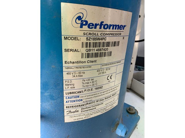 2004 carrier 30ra-040-b0039-pee chiller - afbeelding 9 van  9