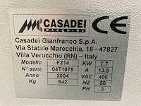 2004 casadei f 214l freesmachine - afbeelding 9 van  9