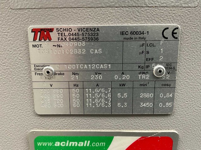 2004 casadei f 214l freesmachine - afbeelding 2 van  2