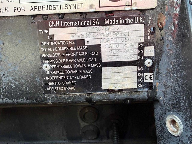 2004 case ih mxu 100 vierwielaangedreven landbouwtractor - afbeelding 20 van  27