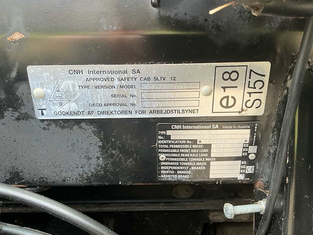 2004 case ih mxu125 vierwielaangedreven landbouwtractor - afbeelding 22 van  33