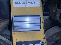 2004 caterpillar gt20 hand hydraulische palletwagen (2x) - afbeelding 3 van  3