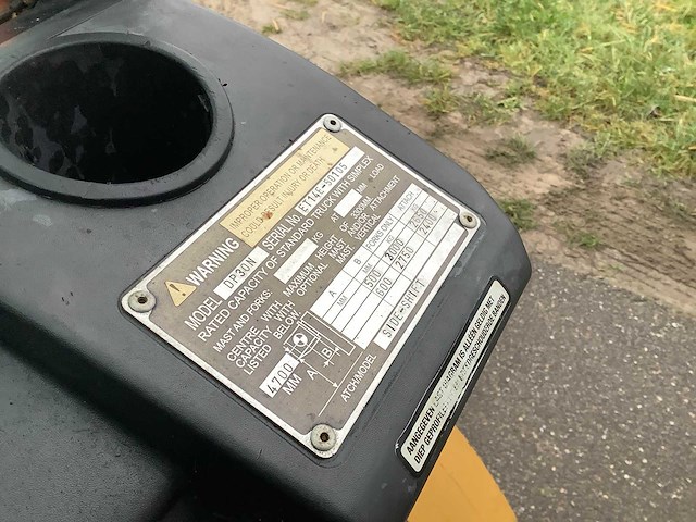 2004 cathapilar dp35n vorkheftruck - afbeelding 7 van  9