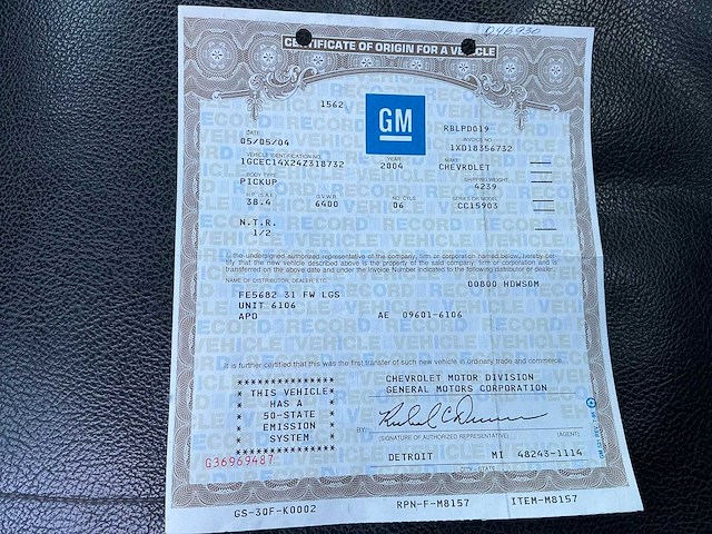 2004 chevrolet silverado 4.3v6 pick-up truck - afbeelding 18 van  38