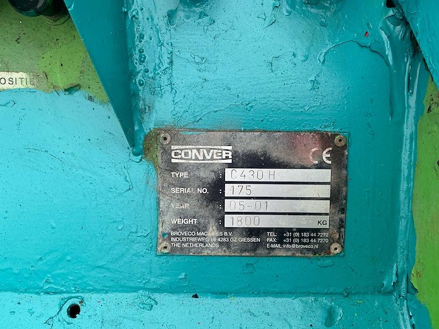 2004 conver ctp 430 maaiboot (hooglosser) - afbeelding 35 van  47