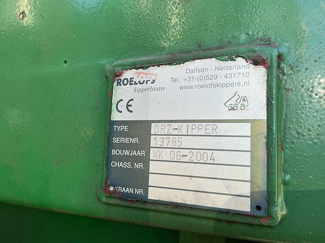 2004 daf cf kipper vrachtwagen - afbeelding 49 van  53