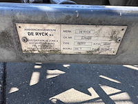 2004 de ryck - rf35t - tandemasser kipper aanhangwagen - afbeelding 6 van  9