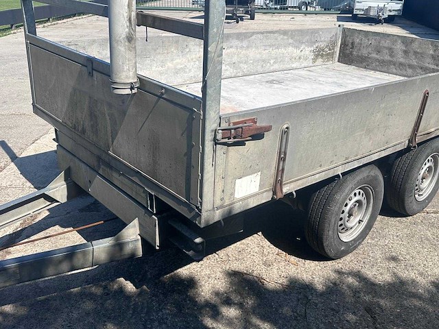 2004 de ryck - rf35t - tandemasser kipper aanhangwagen - afbeelding 9 van  9