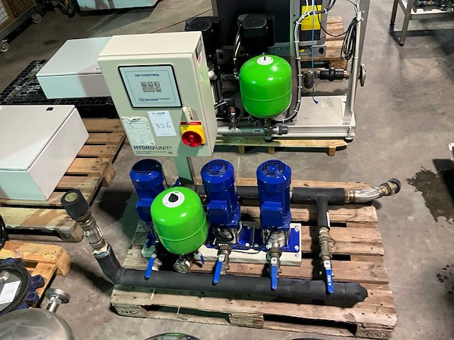 2004 dp pumps hu3 dpve4-30 drukverhogingsinstallatie - afbeelding 2 van  3