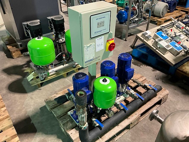 2004 dp pumps hu3 dpve4-30 drukverhogingsinstallatie - afbeelding 3 van  3