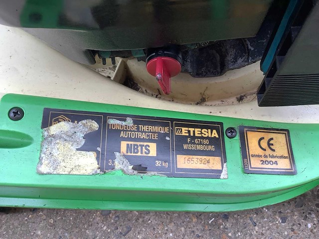 2004 etesia f-67160 grasmaaier - afbeelding 6 van  6