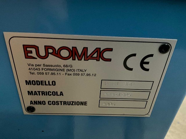 2004 euromac digibend 360 cnc-buigmachine - afbeelding 15 van  15
