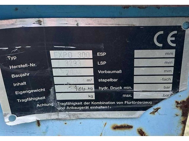 2004 expo 300 kantelbak (2x) - afbeelding 5 van  5