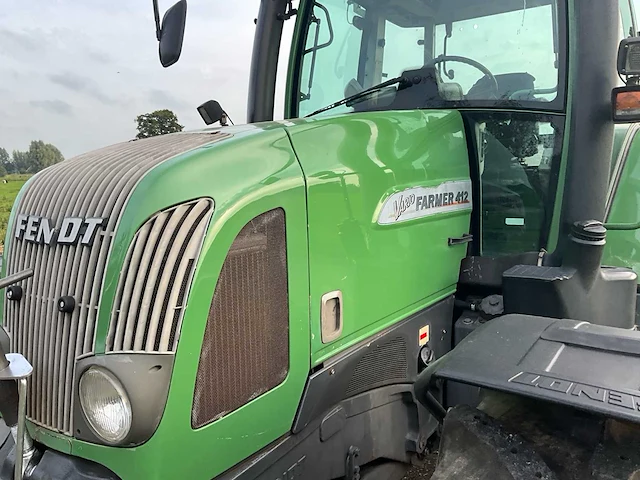 2004 fendt farmer 412 vario vierwielaangedreven landbouwtractor - afbeelding 18 van  22