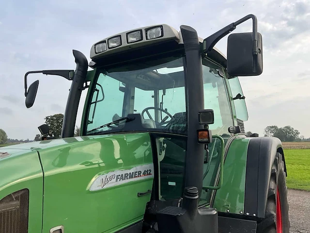 2004 fendt farmer 412 vario vierwielaangedreven landbouwtractor - afbeelding 7 van  41