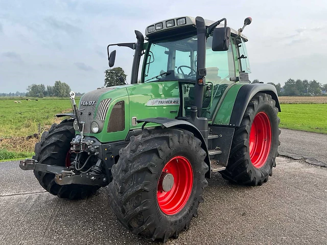 2004 fendt farmer 412 vario vierwielaangedreven landbouwtractor - afbeelding 1 van  41