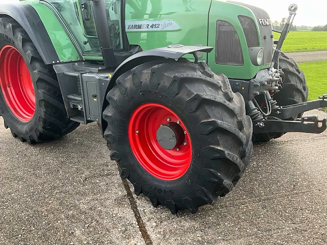 2004 fendt farmer 412 vario vierwielaangedreven landbouwtractor - afbeelding 20 van  41
