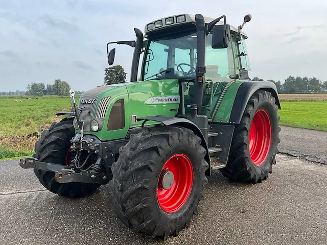 2004 fendt farmer 412 vario vierwielaangedreven landbouwtractor - afbeelding 12 van  41