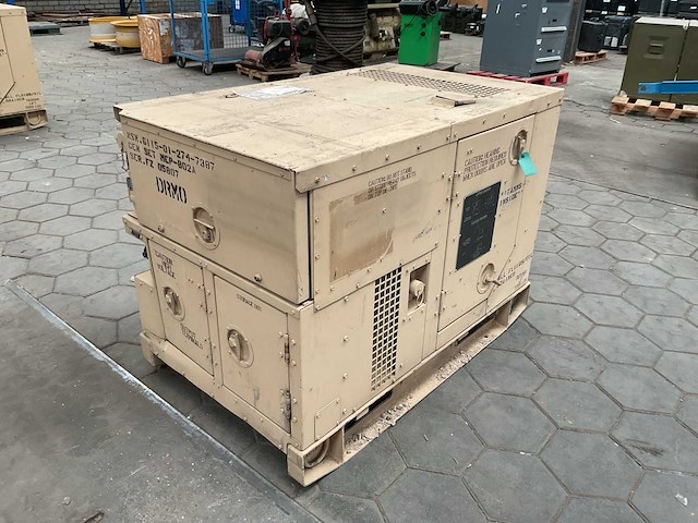 2004 fermont mep-802a stroomgenerator - afbeelding 1 van  9