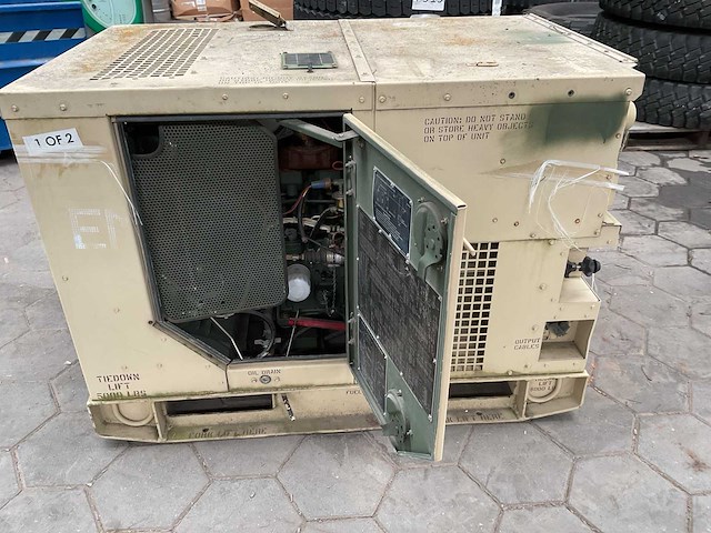 2004 fermont mep802a stroomgenerator - afbeelding 10 van  12