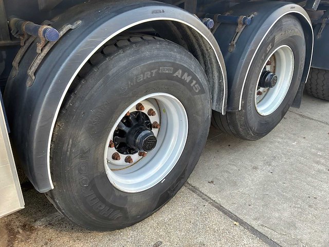 2004 floor flo-17-28s1 oplegger met hiab 130f2 kraan - afbeelding 4 van  26