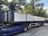 2004 floor flo-17-28s1 oplegger met hiab 130f2 kraan - afbeelding 1 van  22