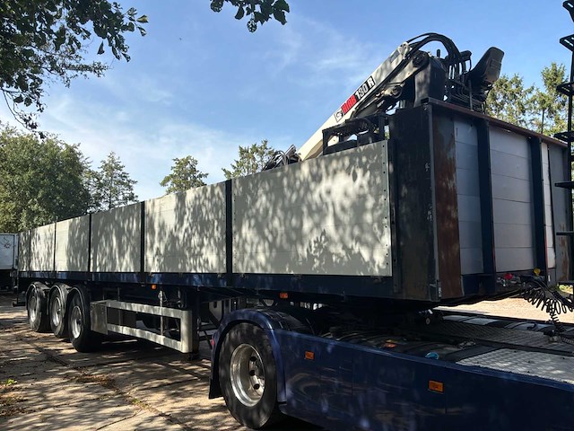 2004 floor flo-17-28s1 oplegger met hiab 130f2 kraan - afbeelding 5 van  22