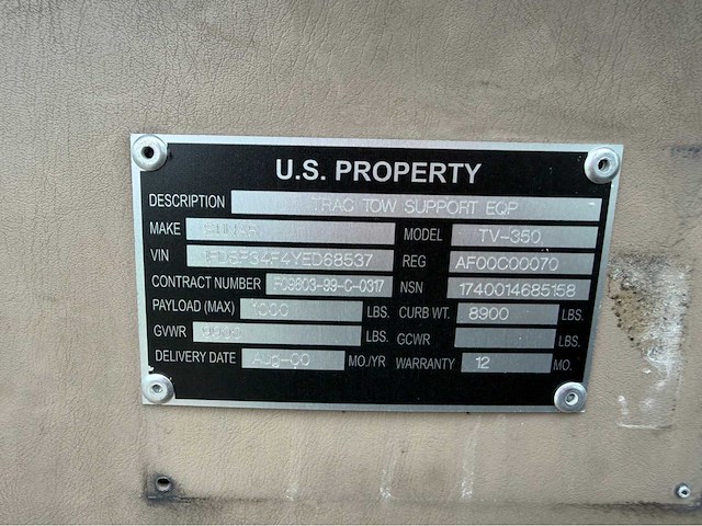 2004 ford f350 tv-350 7.3 v8 bedrijfswagen - afbeelding 4 van  26