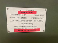 2004 frey dr-031-b-sp luchtdroger - afbeelding 2 van  10