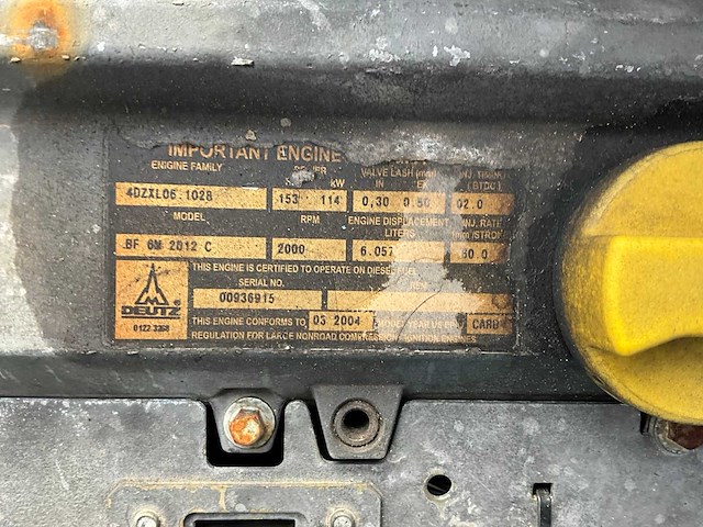 2004 fuchs terex mhl340 mobiele kraan - afbeelding 8 van  15