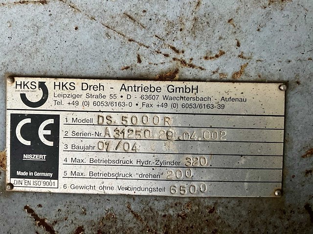 2004 hks hs5000r sloopschaar - afbeelding 6 van  14