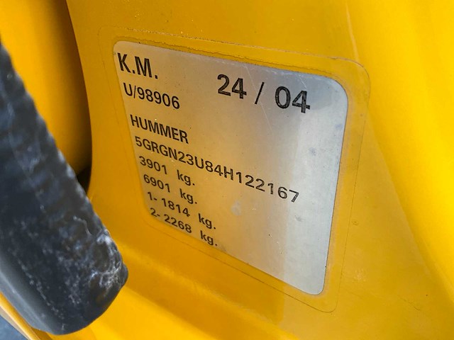 2004 hummer h2 6.0 v8 personenauto - afbeelding 28 van  34