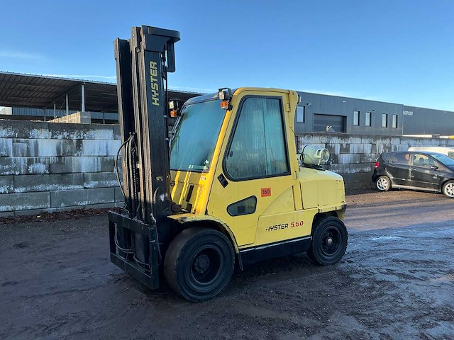 2004 hyster h5.50xm vorkheftruck - afbeelding 1 van  36