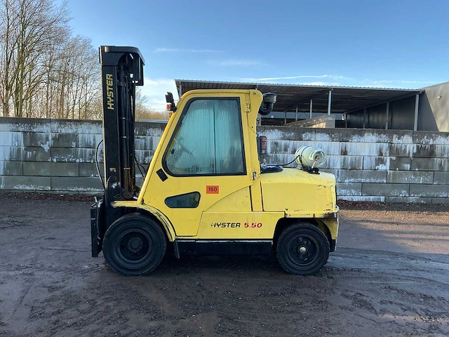2004 hyster h5.50xm vorkheftruck - afbeelding 7 van  28